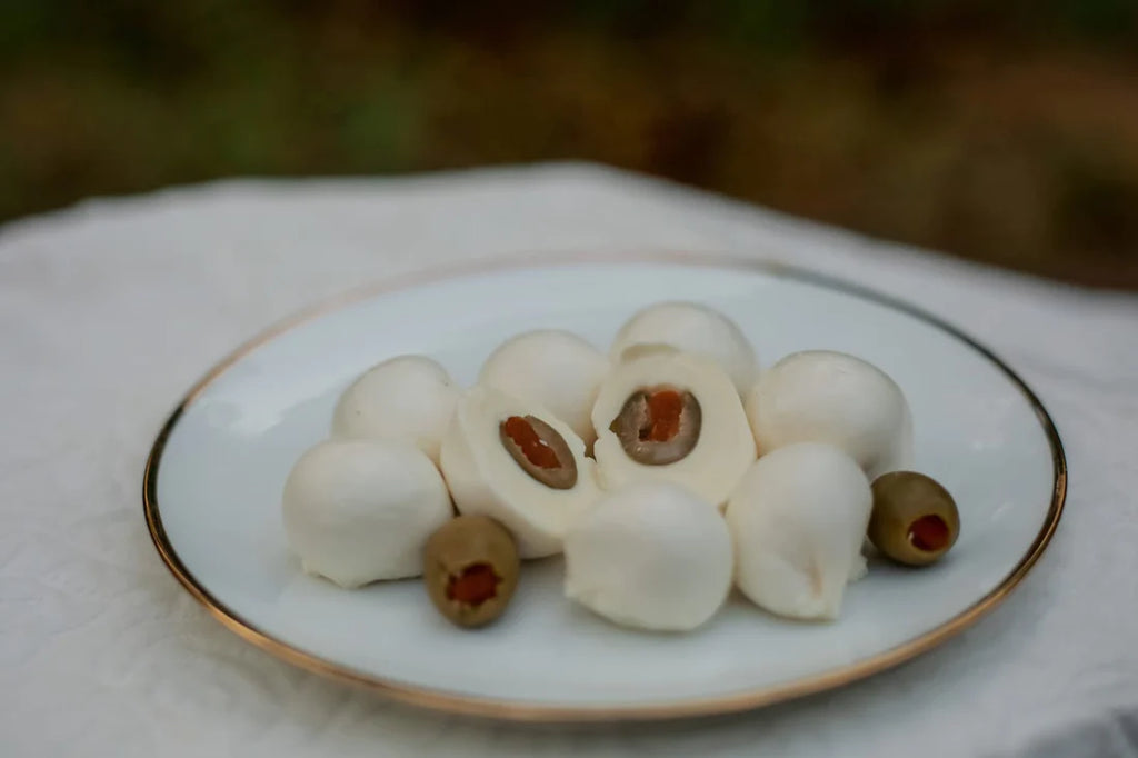 Olive-Stuffed Cherry Mozzarella 200g