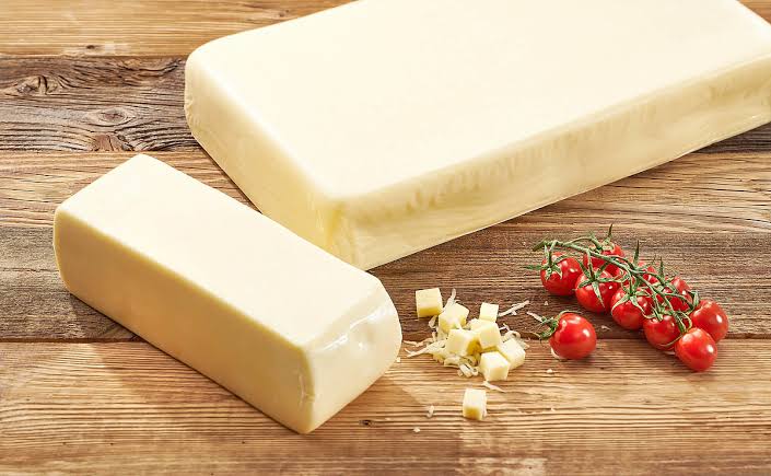 Mozzarella block