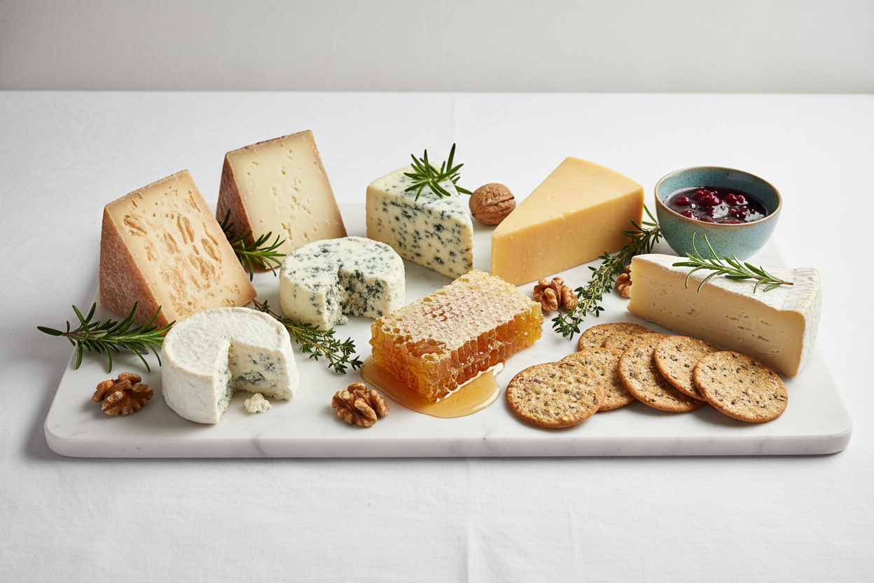 Artisanal Cheese Hero - White Background